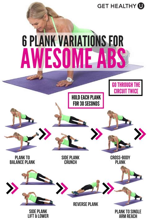 Abs Diet Workout Variations